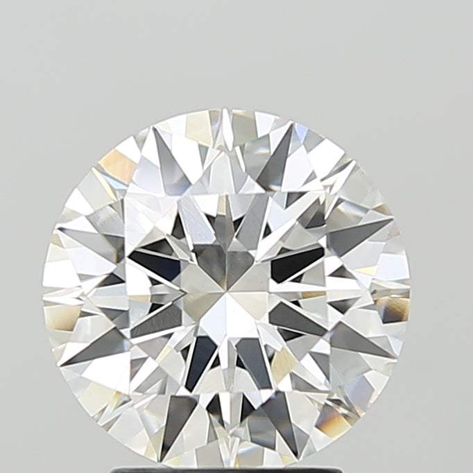 3.02 Carat Round Shaped, Excellent Cut, G Color, VVS2 Clarity, IGI Certified Lab Grown Diamond