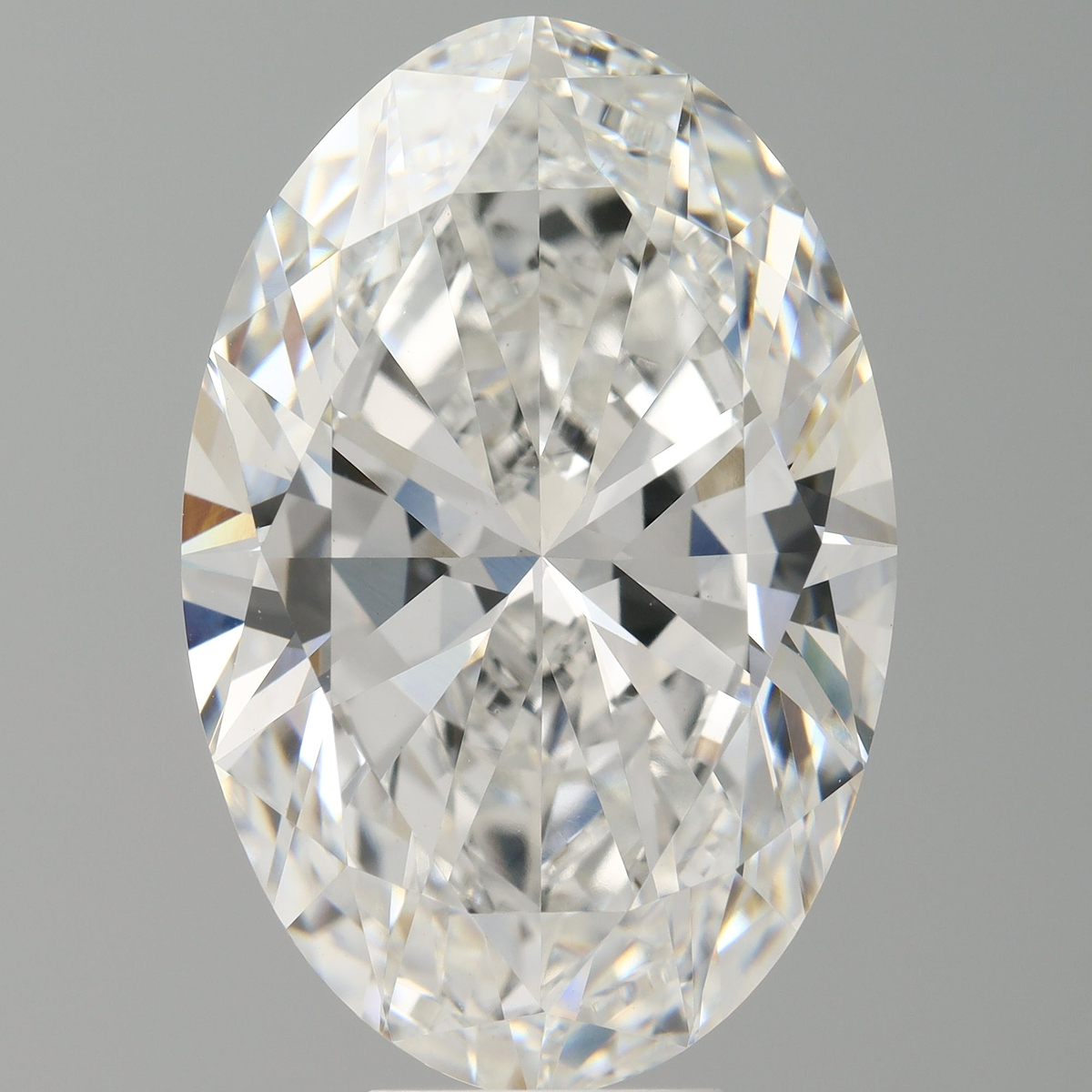 9.55 Carat Oval Shaped, Ideal Cut, E Color, VVS2 Clarity, IGI Certified Lab Grown Diamond