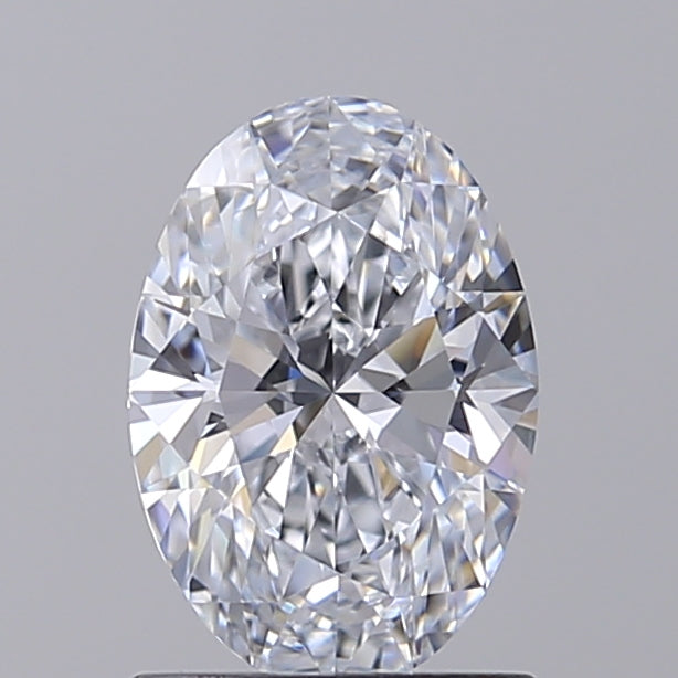 1.07 Carat Oval Shaped, Ideal Cut, E Color, VVS2 Clarity, GIA Certified Lab Grown Diamond