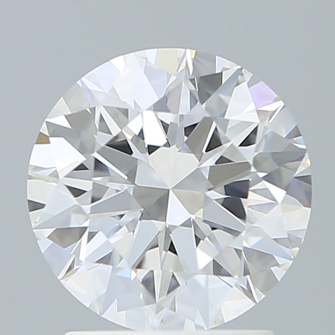 2.02 Carat Round Shaped, Ideal Cut, D Color, VVS2 Clarity, IGI Certified Lab Grown Diamond