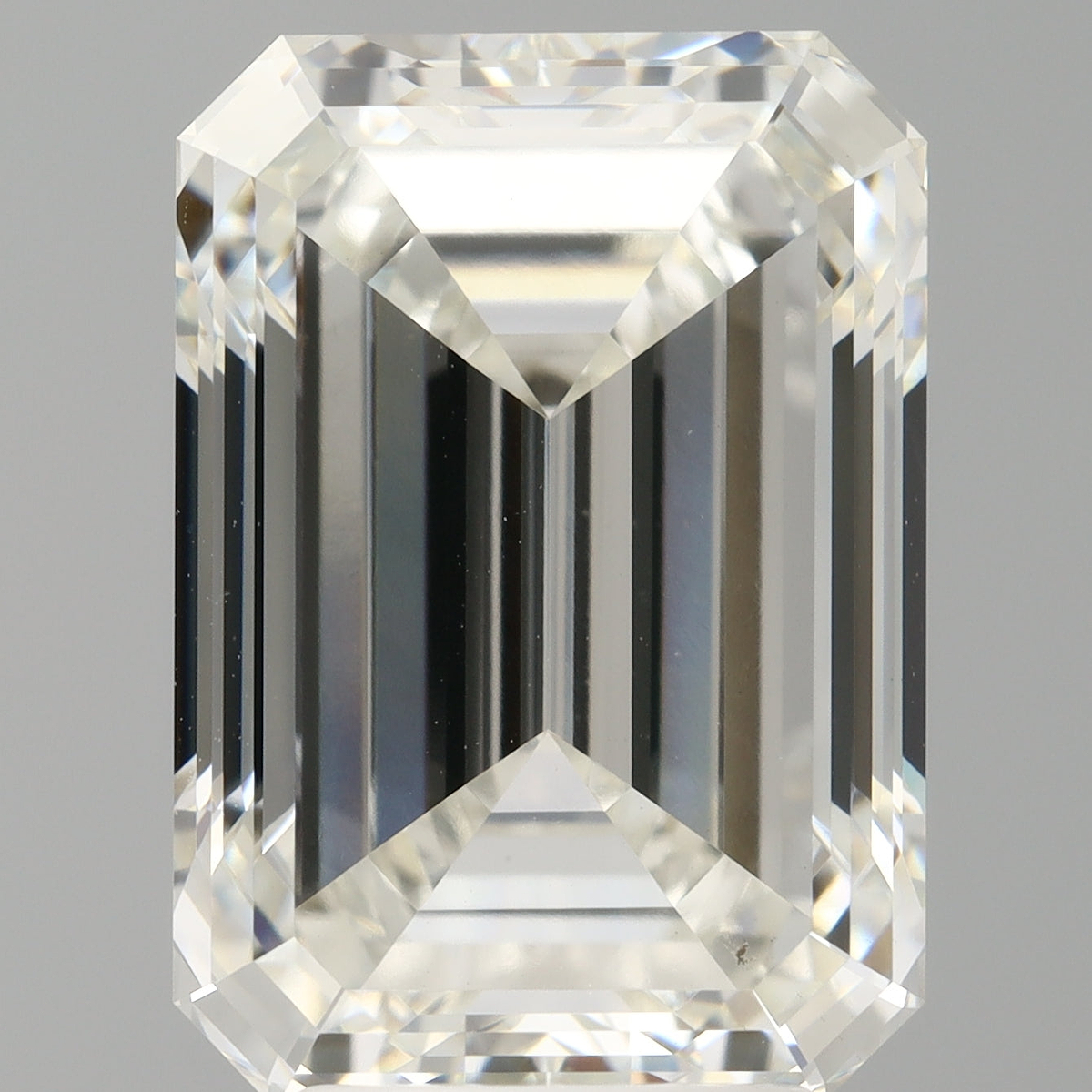 5.02 Carat Emerald Shaped, Ideal Cut, G Color, VVS2 Clarity, IGI Certified Lab Grown Diamond