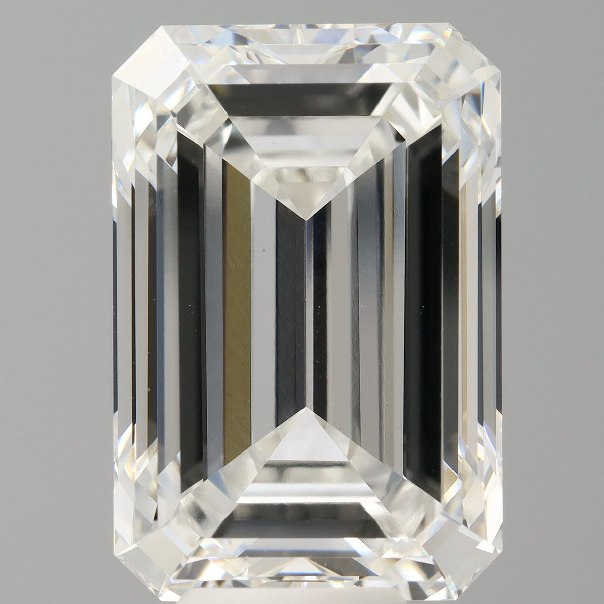 10.14 Carat Emerald Shaped, Ideal Cut, F Color, VVS2 Clarity, IGI Certified Lab Grown Diamond