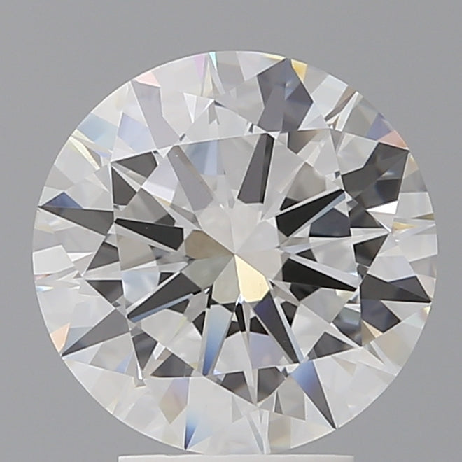 4.02 Carat Round Shaped, Excellent Cut, F Color, VVS2 Clarity, IGI Certified Lab Grown Diamond
