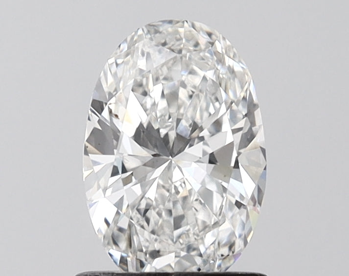 1.02 Carat Oval Shaped, Very Good Cut, F Color, VS2 Clarity, IGI Certified Lab Grown Diamond