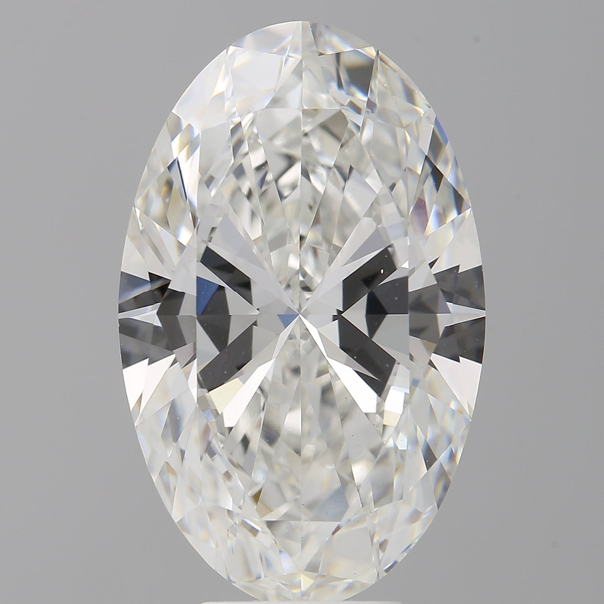 7.04 Carat Oval Shaped, Ideal Cut, F Color, VS1 Clarity, IGI Certified Lab Grown Diamond