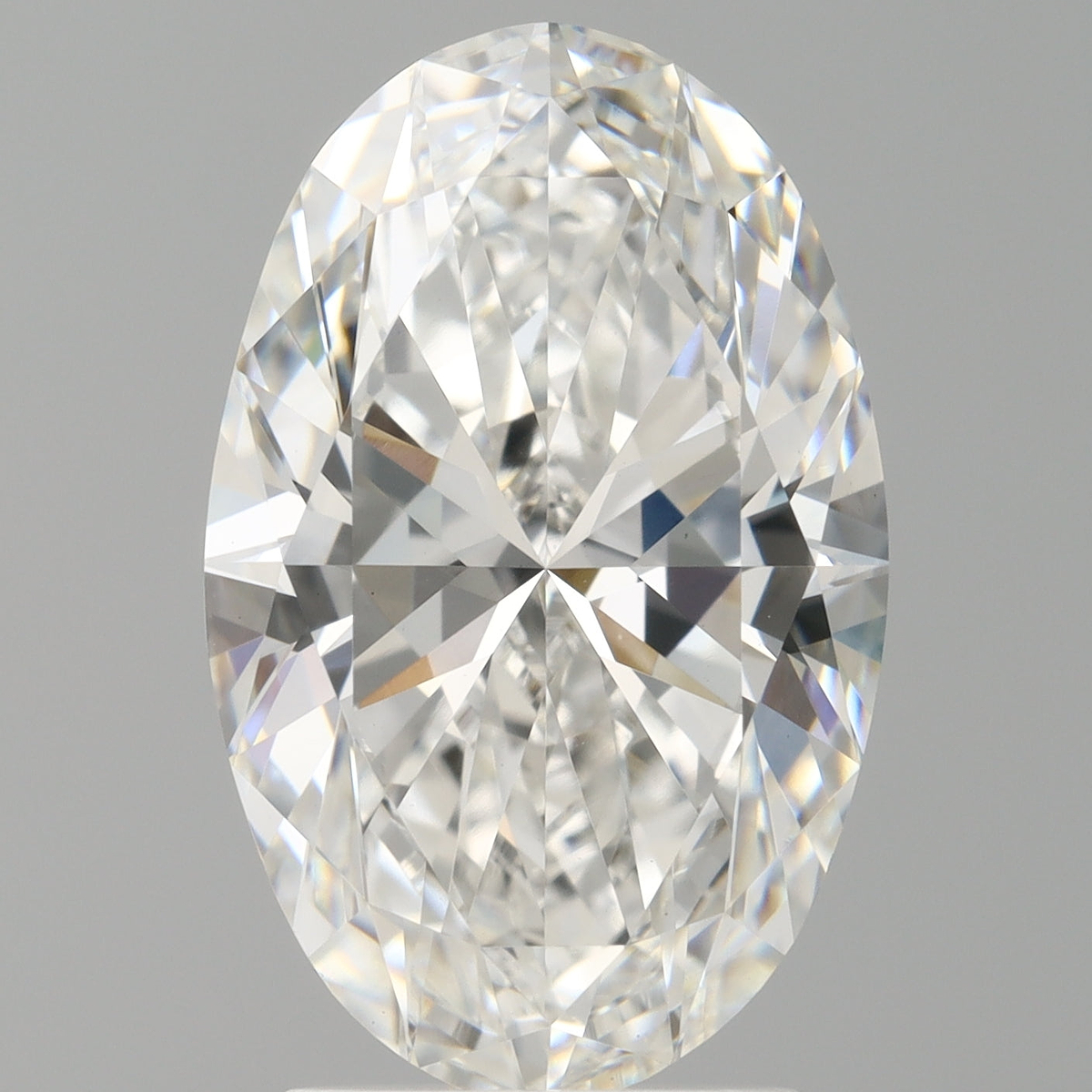 3.03 Carat Oval Shaped, Ideal Cut, E Color, VVS2 Clarity, IGI Certified Lab Grown Diamond