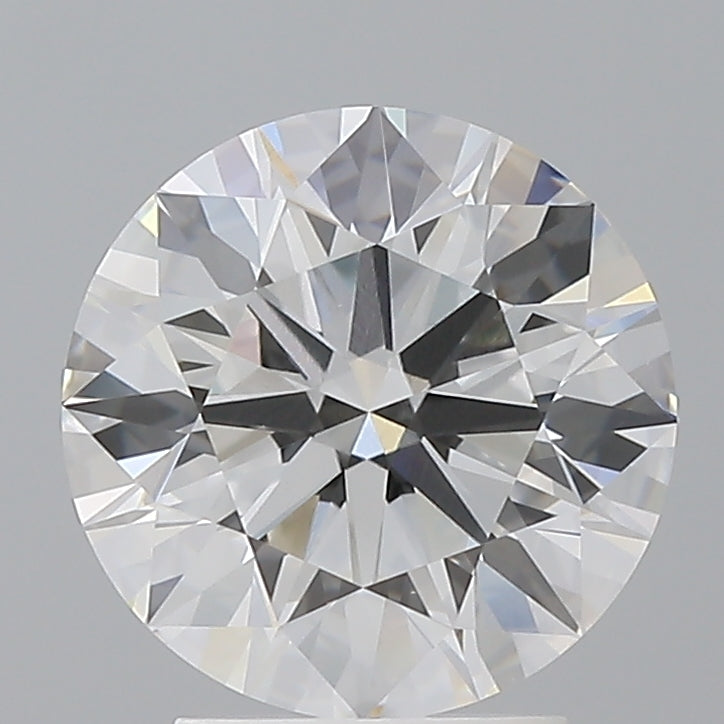 3.09 Carat Round Shaped, Ideal Cut, E Color, VVS2 Clarity, IGI Certified Lab Grown Diamond
