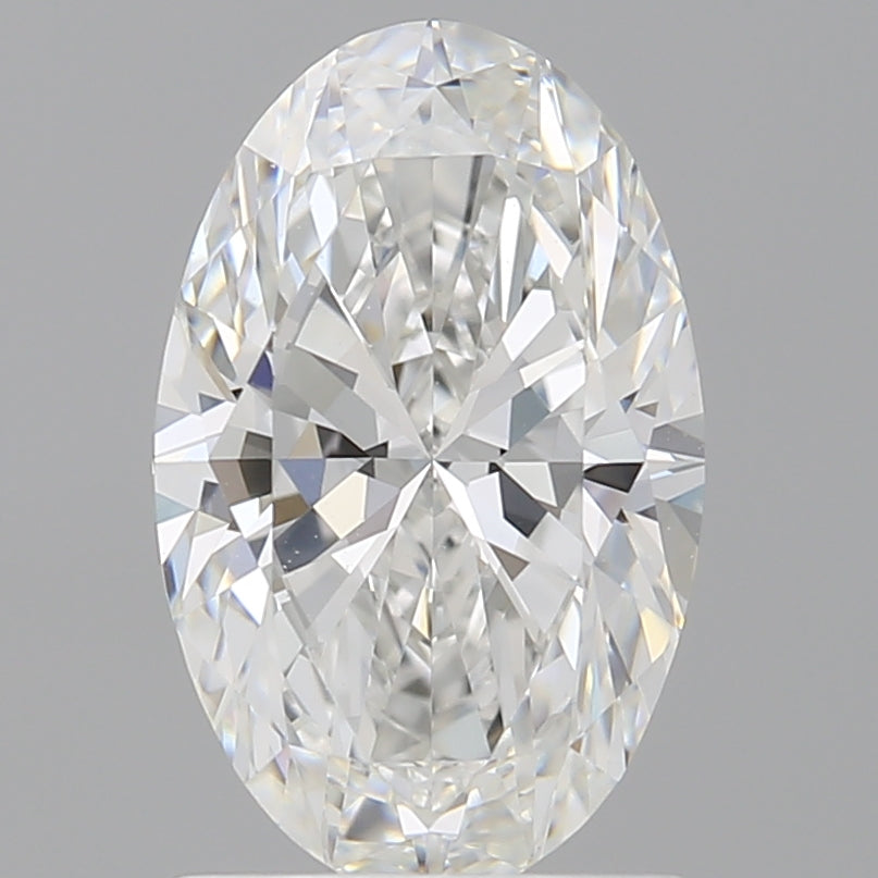 1.60 Carat Oval Shaped, Ideal Cut, E Color, VVS2 Clarity, IGI Certified Lab Grown Diamond