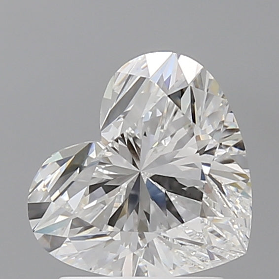 2.04 Carat Heart Shaped, Excellent Cut, E Color, VVS2 Clarity, IGI Certified Lab Grown Diamond