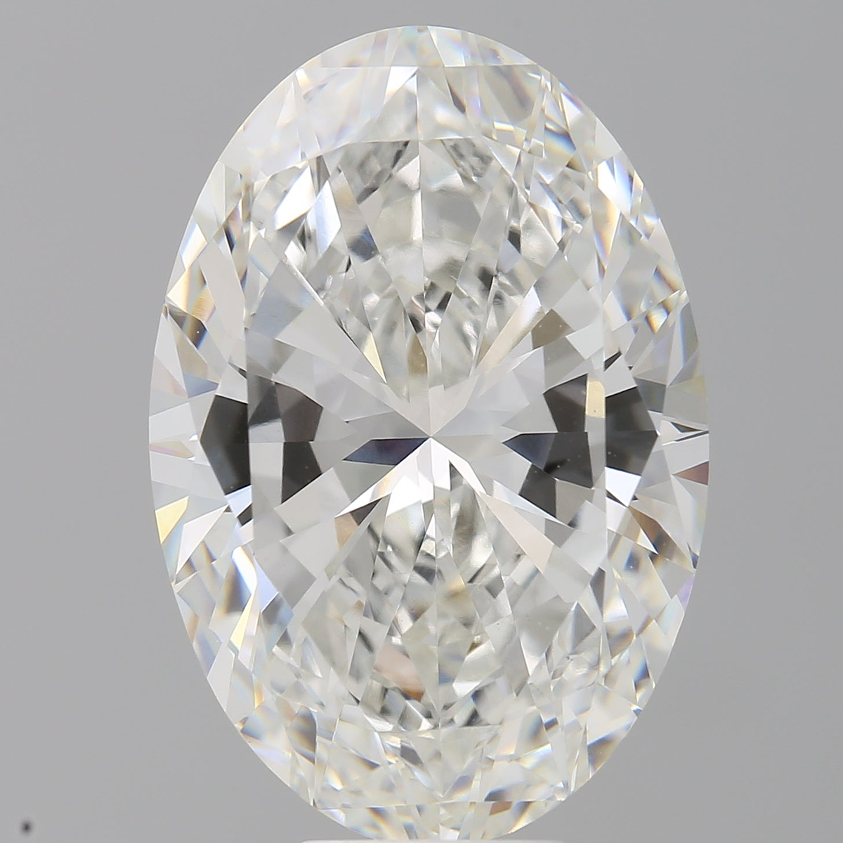 11.07 Carat Oval Shaped, Excellent Cut, F Color, VVS2 Clarity, IGI Certified Lab Grown Diamond