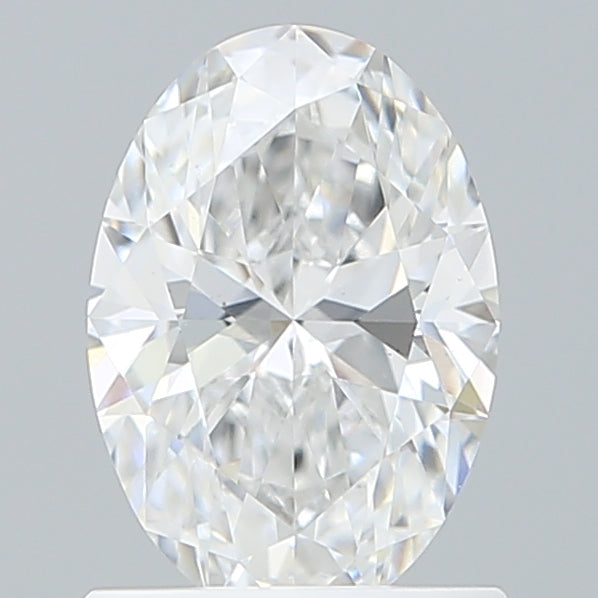 1.08 Carat Oval Shaped, Ideal Cut, D Color, VS1 Clarity, IGI Certified Lab Grown Diamond