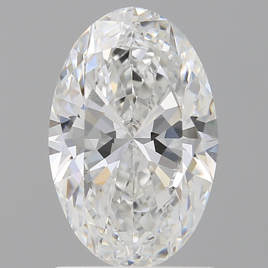 1.57 Carat Oval Shaped, Ideal Cut, E Color, VS1 Clarity, IGI Certified Lab Grown Diamond