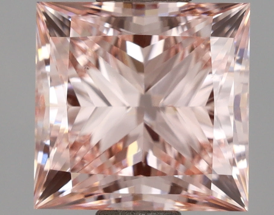 2.01 Carat Princess Shaped, Ideal Cut, VS1 Clarity, IGI Certified Lab Grown Diamond