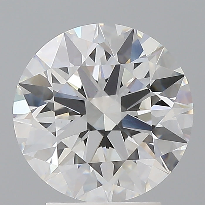 3.10 Carat Round Shaped, Ideal Cut, E Color, VVS2 Clarity, IGI Certified Lab Grown Diamond
