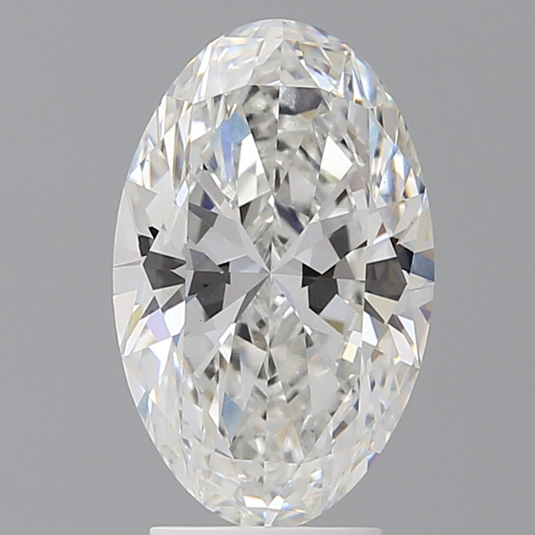 3.52 Carat Oval Shaped, Ideal Cut, F Color, VS1 Clarity, IGI Certified Lab Grown Diamond