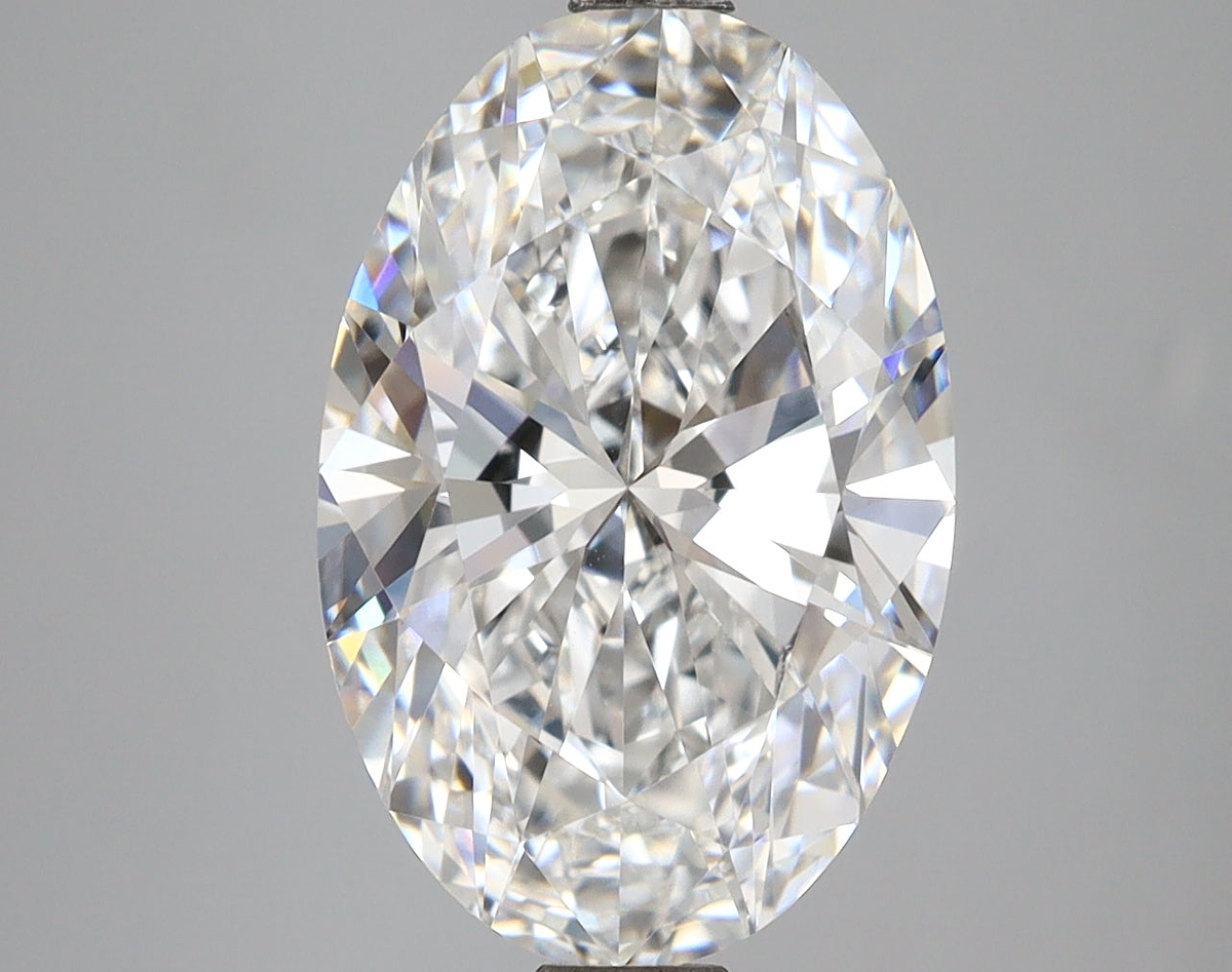 4.58 Carat Oval Shaped, Ideal Cut, E Color, VVS2 Clarity, IGI Certified Lab Grown Diamond