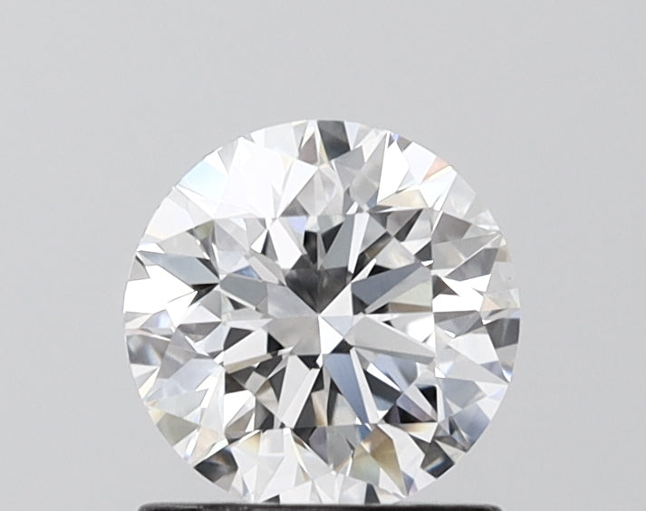 1.02 Carat Round Shaped, Excellent Cut, D Color, VVS2 Clarity, IGI Certified Lab Grown Diamond