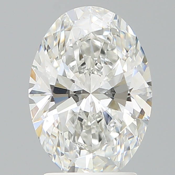 2.57 Carat Oval Shaped, Ideal Cut, F Color, VS1 Clarity, IGI Certified Lab Grown Diamond