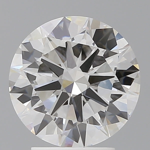 3.00 Carat Round Shaped, Excellent Cut, F Color, VVS2 Clarity, IGI Certified Lab Grown Diamond