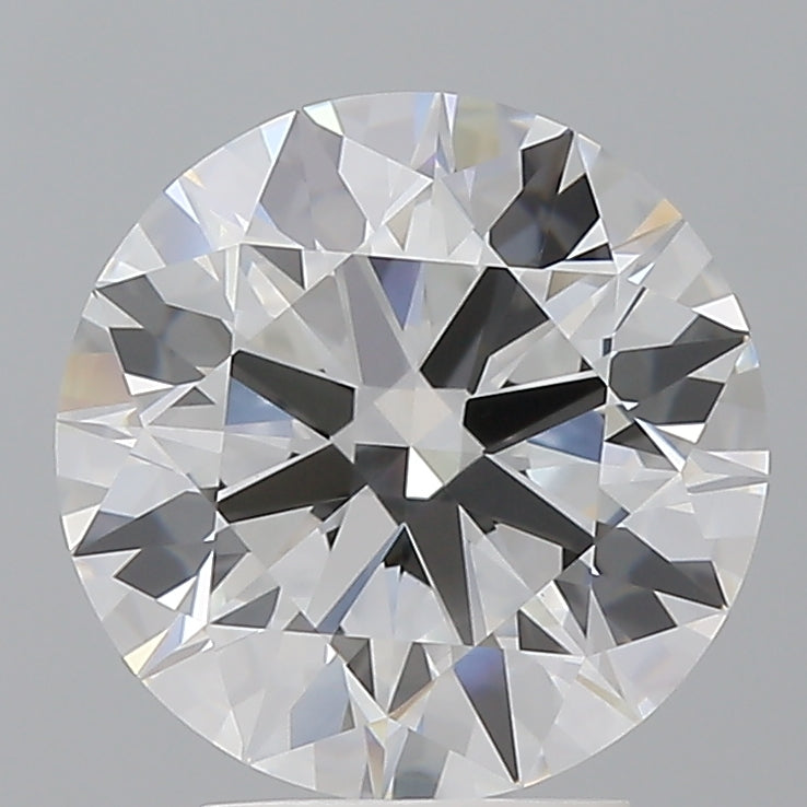 3.60 Carat Round Shaped, Ideal Cut, E Color, VVS2 Clarity, IGI Certified Lab Grown Diamond