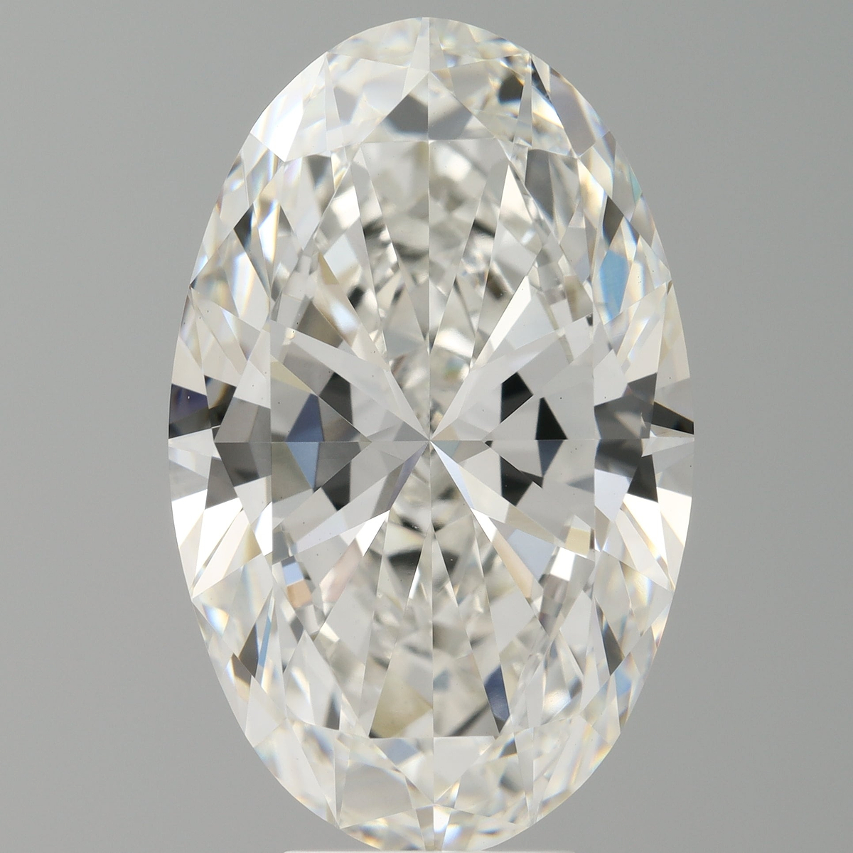 7.01 Carat Oval Shaped, Excellent Cut, F Color, VVS2 Clarity, IGI Certified Lab Grown Diamond
