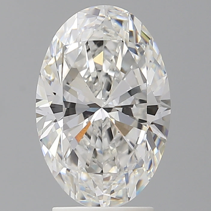 3.02 Carat Oval Shaped, Ideal Cut, E Color, VVS2 Clarity, IGI Certified Lab Grown Diamond