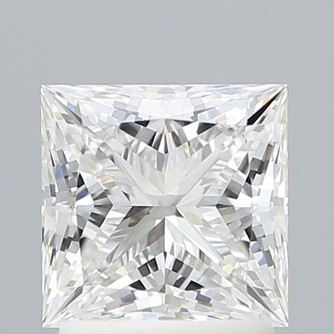 1.93 Carat Princess Shaped, Ideal Cut, E Color, VVS2 Clarity, IGI Certified Lab Grown Diamond