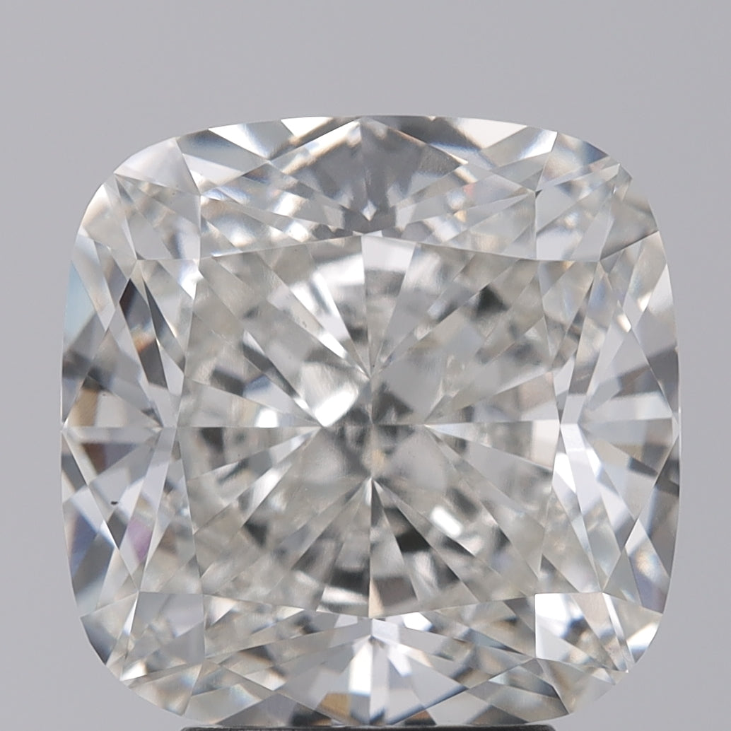 5.44 Carat Cushion Shaped, Ideal Cut, H Color, VS1 Clarity, IGI Certified Lab Grown Diamond