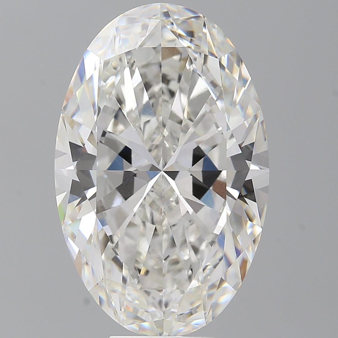 11.01 Carat Oval Shaped, Ideal Cut, F Color, VVS2 Clarity, IGI Certified Lab Grown Diamond