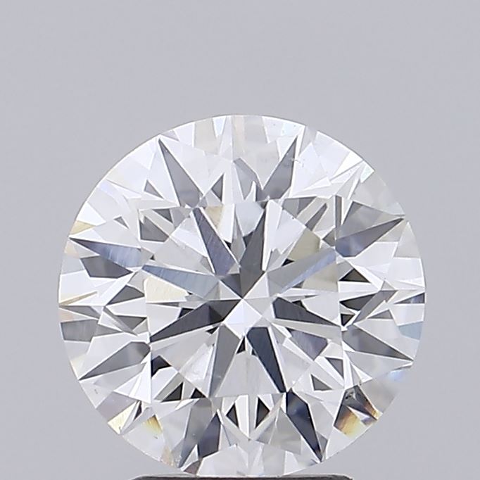 2.01 Carat Round Shaped, Ideal Cut, E Color, VS1 Clarity, IGI Certified Lab Grown Diamond