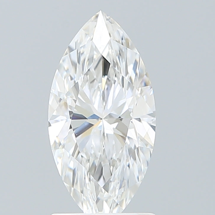 1.53 Carat Marquise Shaped, Ideal Cut, E Color, VVS2 Clarity, IGI Certified Lab Grown Diamond