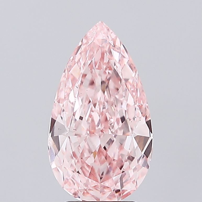 4.03 Carat Pear Shaped, Ideal Cut, VS2 Clarity, IGI Certified Lab Grown Diamond