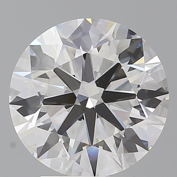 3.51 Carat Round Shaped, Ideal Cut, F Color, VVS2 Clarity, IGI Certified Lab Grown Diamond
