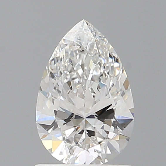 1.10 Carat Pear Shaped, Ideal Cut, E Color, VVS2 Clarity, IGI Certified Lab Grown Diamond