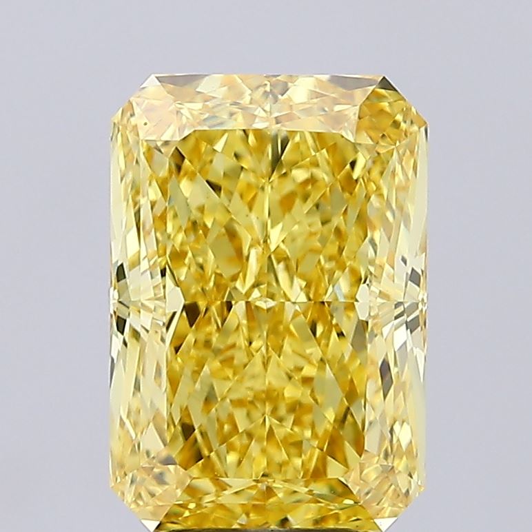 4.62 Carat Radiant Shaped, Excellent Cut, VS1 Clarity, IGI Certified Lab Grown Diamond