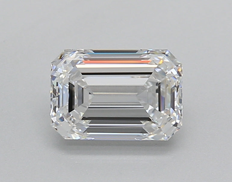 1.01 Carat Emerald Shaped, Excellent Cut, D Color, VVS2 Clarity, IGI Certified Lab Grown Diamond