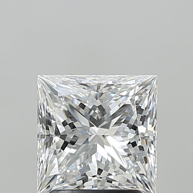2.07 Carat Princess Shaped, Ideal Cut, E Color, VVS2 Clarity, IGI Certified Lab Grown Diamond