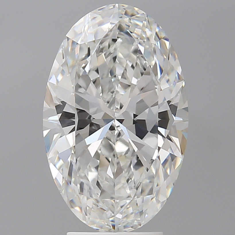 4.53 Carat Oval Shaped, Ideal Cut, E Color, VVS2 Clarity, IGI Certified Lab Grown Diamond
