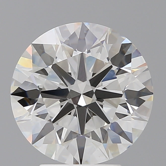 4.03 Carat Round Shaped, Ideal Cut, F Color, VVS2 Clarity, IGI Certified Lab Grown Diamond