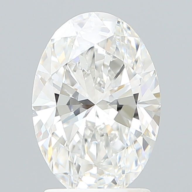 2.06 Carat Oval Shaped, Ideal Cut, E Color, VVS2 Clarity, IGI Certified Lab Grown Diamond