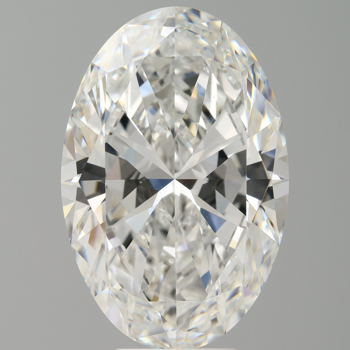 8.09 Carat Oval Shaped, Ideal Cut, E Color, VVS2 Clarity, IGI Certified Lab Grown Diamond
