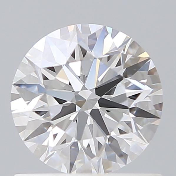 0.90 Carat Round Shaped, Excellent Cut, D Color, VS1 Clarity, IGI Certified Lab Grown Diamond