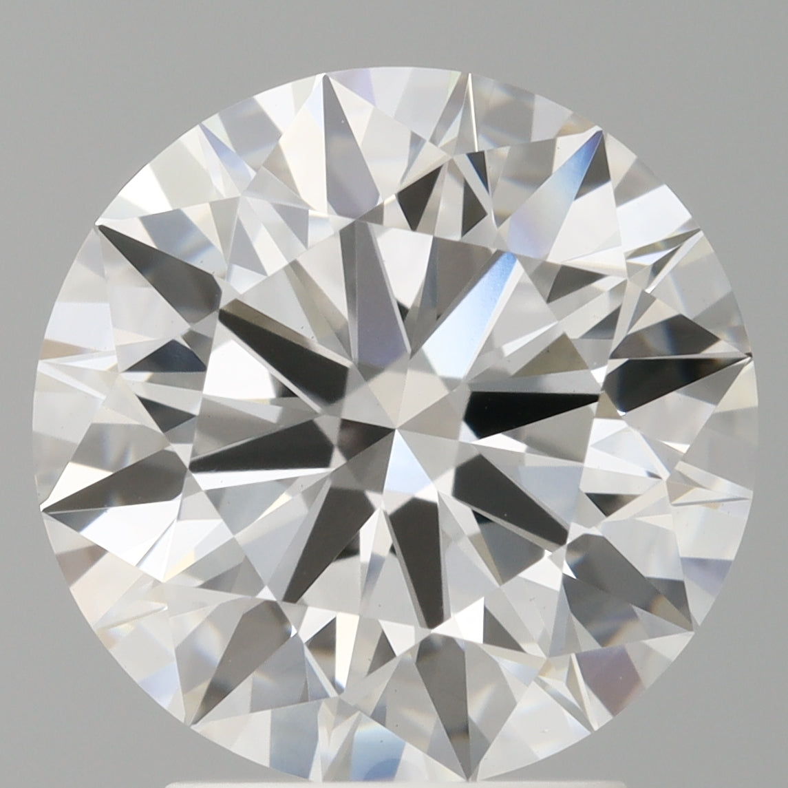 3.09 Carat Round Shaped, Excellent Cut, E Color, VVS2 Clarity, IGI Certified Lab Grown Diamond