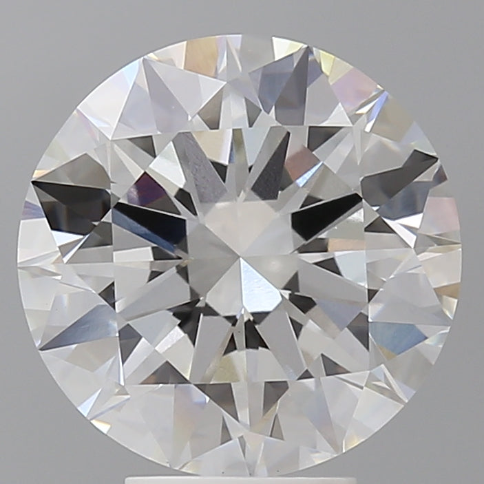 5.57 Carat Round Shaped, Excellent Cut, E Color, VS1 Clarity, IGI Certified Lab Grown Diamond