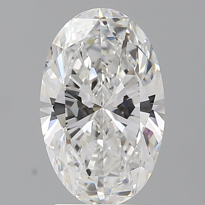 2.58 Carat Oval Shaped, Ideal Cut, E Color, VS1 Clarity, IGI Certified Lab Grown Diamond