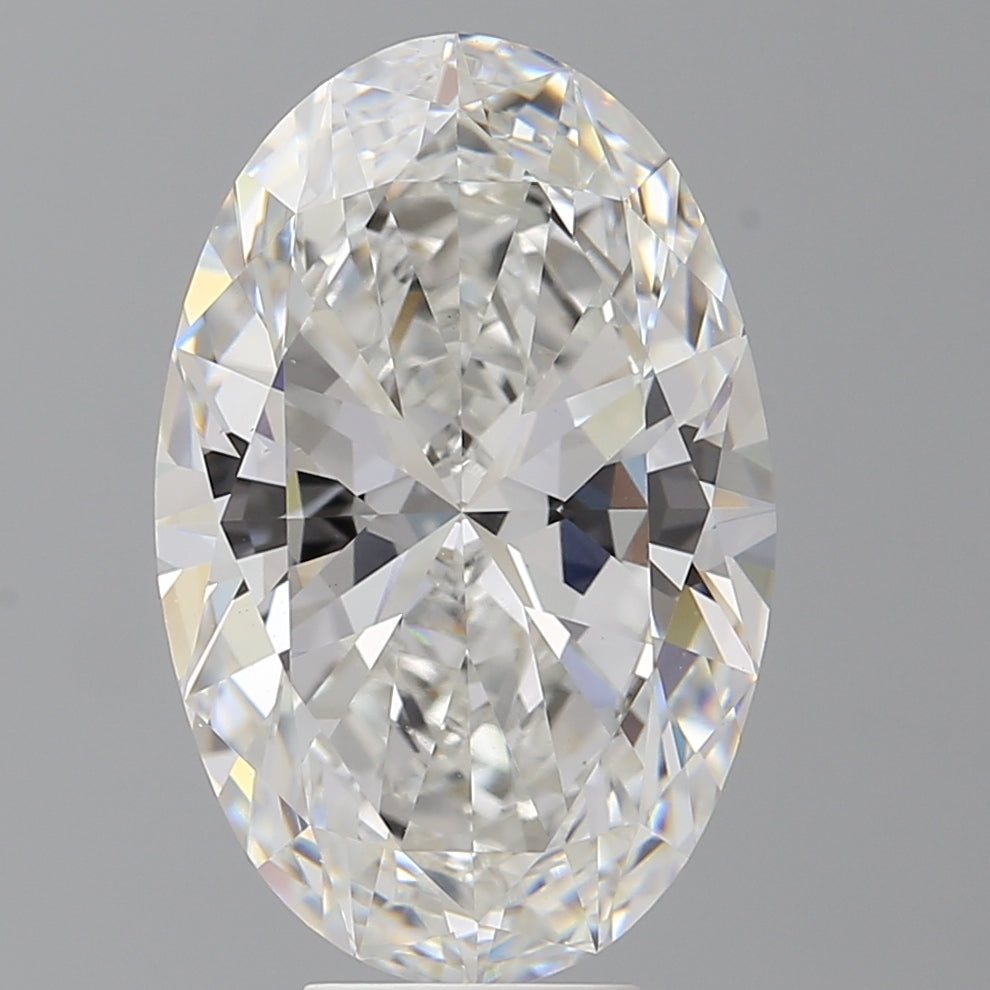 7.57 Carat Oval Shaped, Ideal Cut, F Color, VS1 Clarity, IGI Certified Lab Grown Diamond