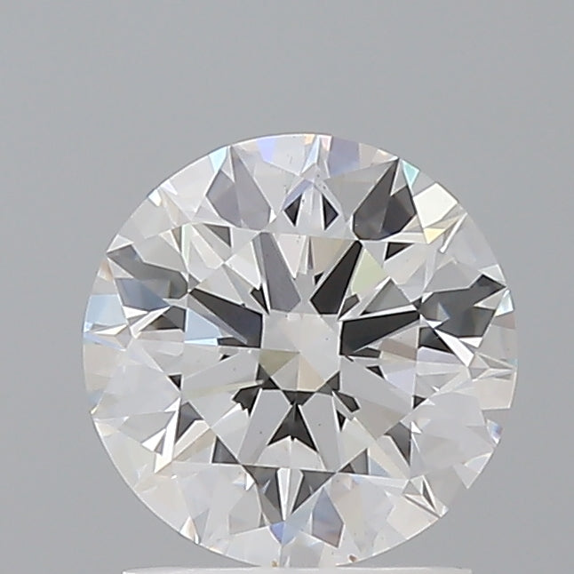 1.57 Carat Round Shaped, Ideal Cut, D Color, VS1 Clarity, IGI Certified Lab Grown Diamond