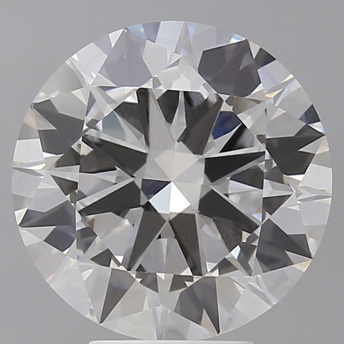 5.57 Carat Round Shaped, Excellent Cut, E Color, VVS2 Clarity, IGI Certified Lab Grown Diamond