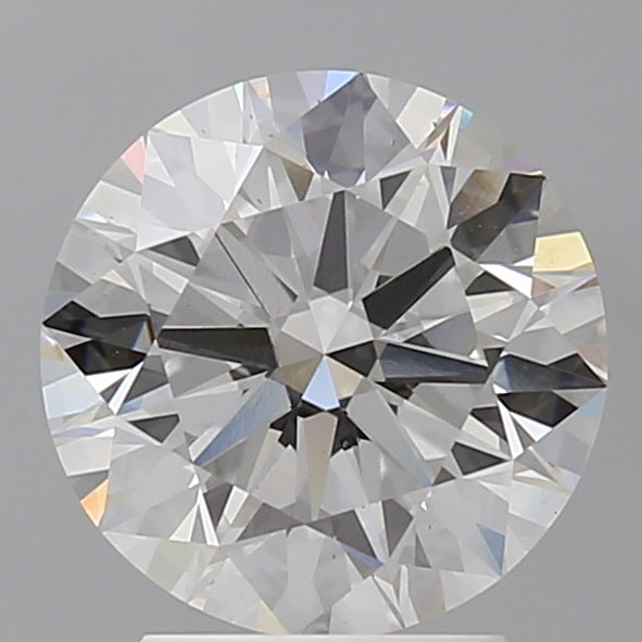 3.01 Carat Round Shaped, Ideal Cut, F Color, VS2 Clarity, IGI Certified Lab Grown Diamond