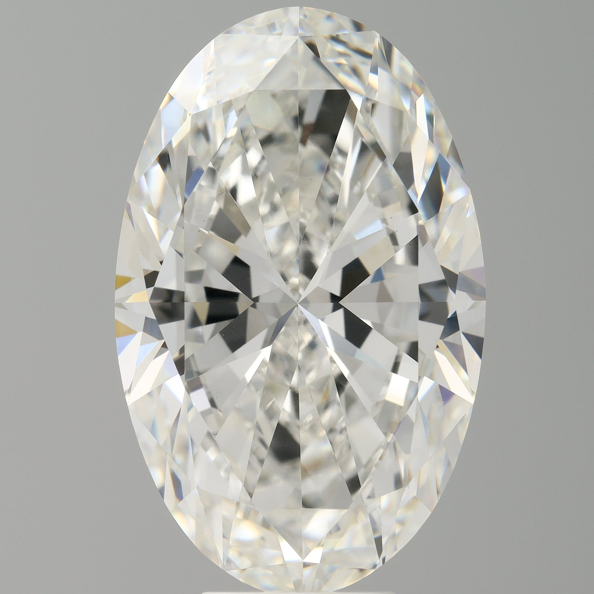 9.05 Carat Oval Shaped, Ideal Cut, F Color, VVS2 Clarity, IGI Certified Lab Grown Diamond